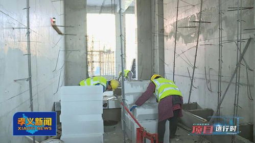 地標(biāo)性文化精品工程 孝義傳媒大廈主體五一封頂